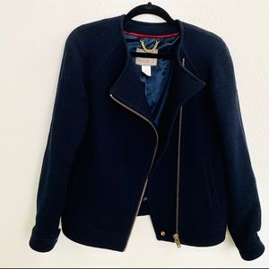 J Crew zip wool jacket coat 4